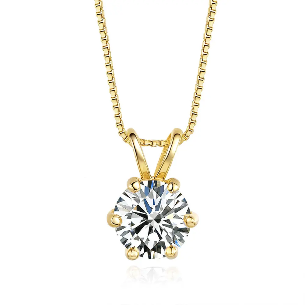 Luxury 100% Real 18k Gold Women's All-match Necklace Women's D-color Moissanite Round Bag Diamond Pendant Necklace
Luxury 100% Real 18k Gold Women's All-match Necklace Women's D-color Moissanite Round Bag Diamond Pendant Necklace