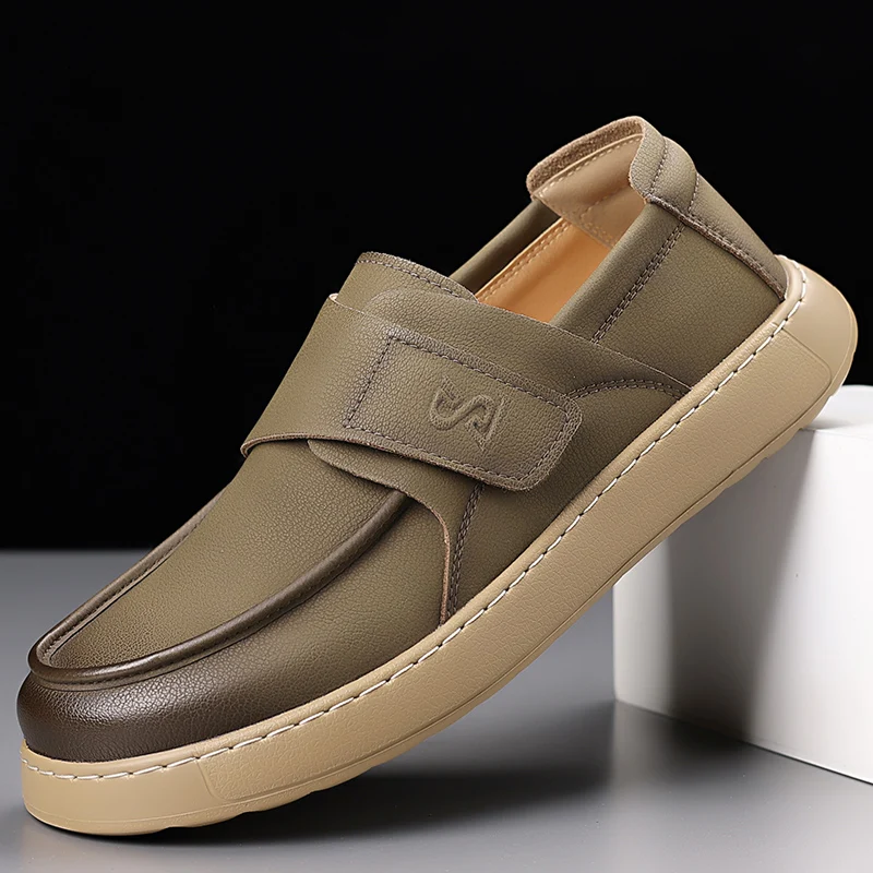 Italian Design High Quality Men's Casual Sneakers 2025 Summer New Elegant Luxury Handmade Natural Leather Shoes
Italian Design High Quality Men's Casual Sneakers 2025 Summer New Elegant Luxury Handmade Natural Leather Shoes