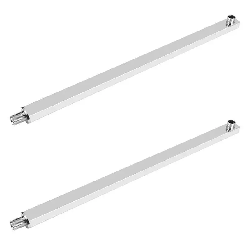 AT21-2 Pcs 40 Cm Square Shower Extension Wall Mount For Rain Shower Head Shower Rod Rainfall Shower Head Chrome
AT21-2 Pcs 40 Cm Square Shower Extension Wall Mount For Rain Shower Head Shower Rod Rainfall Shower Head Chrome