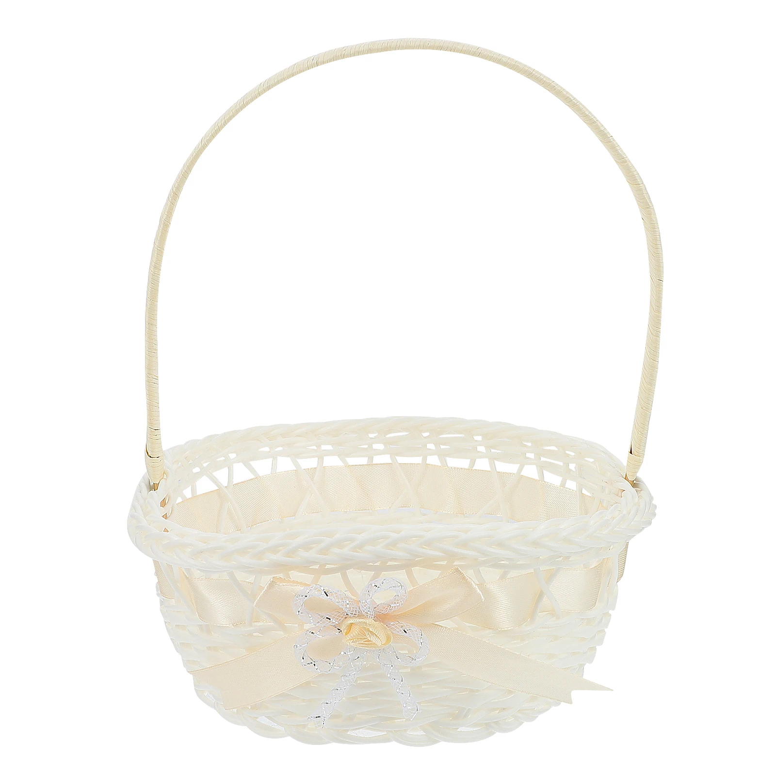 Woven Flower Basket Storage Baskets Picnic Handle Wicker Plastic Medium Beige Multifunctional Portable Mini Arrangement Home
Woven Flower Basket Storage Baskets Picnic Handle Wicker Plastic Medium Beige Multifunctional Portable Mini Arrangement Home