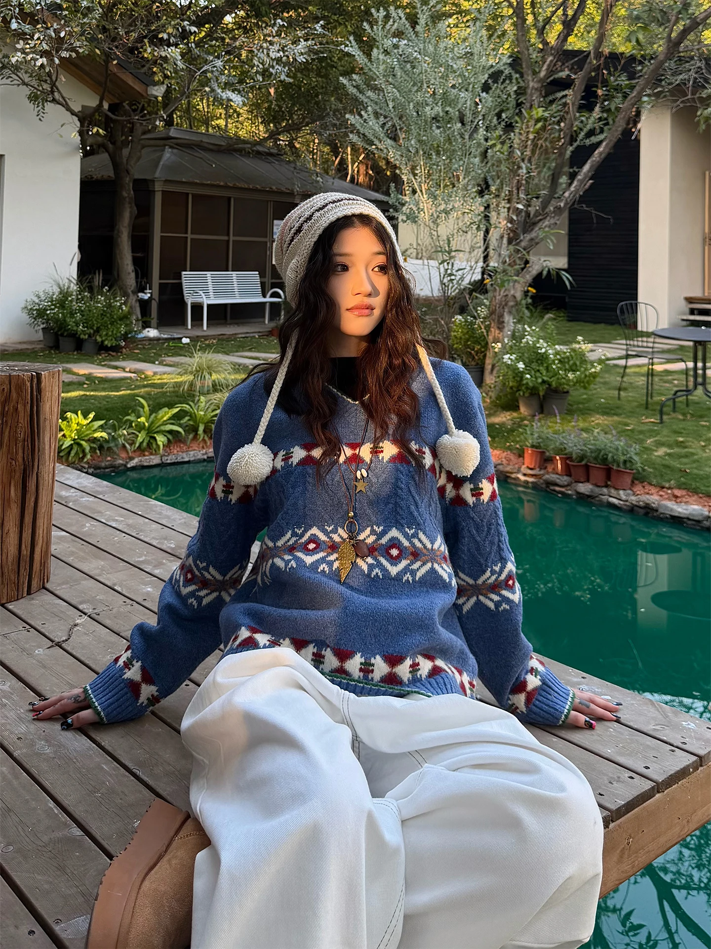 Don Cry полушерстяной вязаный свитер женский осенне-зимний парный новогодний теплый островный свитер на подкладке V Ne Top
Don Cry полушерстяной вязаный свитер женский осенне-зимний парный новогодний теплый островный свитер на подкладке V Ne Top