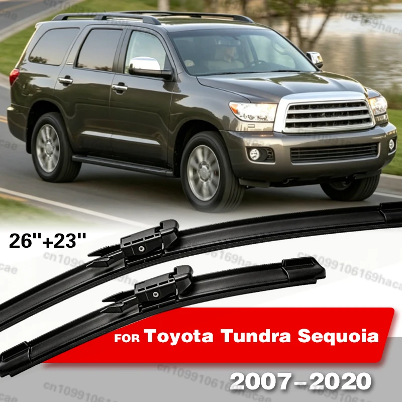For Toyota Tundra Sequoia 2007 - 2020 2008 2009 2010 2011 2012 Wiper Front Wiper Blades Windscreen Window Brush 26"+23"
For Toyota Tundra Sequoia 2007 - 2020 2008 2009 2010 2011 2012 Wiper Front Wiper Blades Windscreen Window Brush 26"+23"