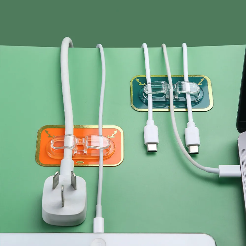 4Pcs Plastic Self-Adhesive Cable Organizer Management Clip Data Telephone Line Wire Holder Desktop Hook Green Black Orange White
4Pcs Plastic Self-Adhesive Cable Organizer Management Clip Data Telephone Line Wire Holder Desktop Hook Green Black Orange White
