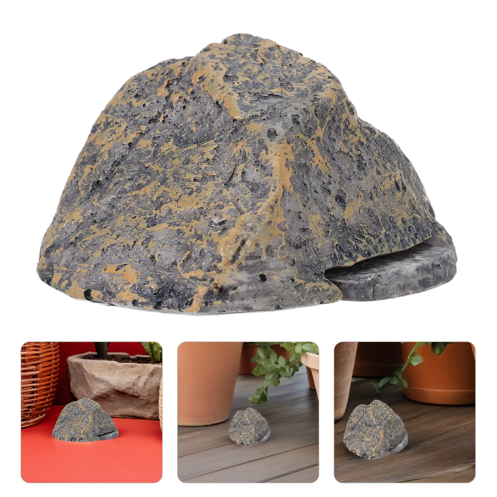 Resin Fake Stone Key Hider Rock Waterproof Outdoor Hidden Key Box Garden Porch Decorative Secret Stash Storage
Resin Fake Stone Key Hider Rock Waterproof Outdoor Hidden Key Box Garden Porch Decorative Secret Stash Storage