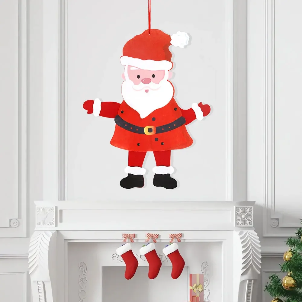 Santa Claus Decorative Pendant Christmas Large Size Pendant Cartoon Snowman Elk Pendant Party Decoration for Doors Windows
Santa Claus Decorative Pendant Christmas Large Size Pendant Cartoon Snowman Elk Pendant Party Decoration for Doors Windows