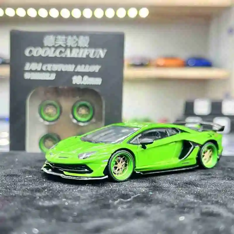1/64 Coolcarifun Custom Alloy Wheels Wheel Hub With Bearings Metal Wheel Hub Rubber Tire Hot Wheels Matchbox Modified Tire Parts
1/64 Coolcarifun Custom Alloy Wheels Wheel Hub With Bearings Metal Wheel Hub Rubber Tire Hot Wheels Matchbox Modified Tire Parts