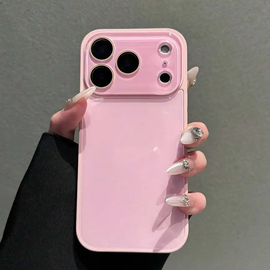 Fashion Pink Phone Case Compatible With IPhone17 Pro Max, 16 Pro Max, 15 Pro Max, 14 Pro Max, 13 Pro Max Smooth Full-Cover Soft-
Fashion Pink Phone Case Compatible With IPhone17 Pro Max, 16 Pro Max, 15 Pro Max, 14 Pro Max, 13 Pro Max Smooth Full-Cover Soft-
