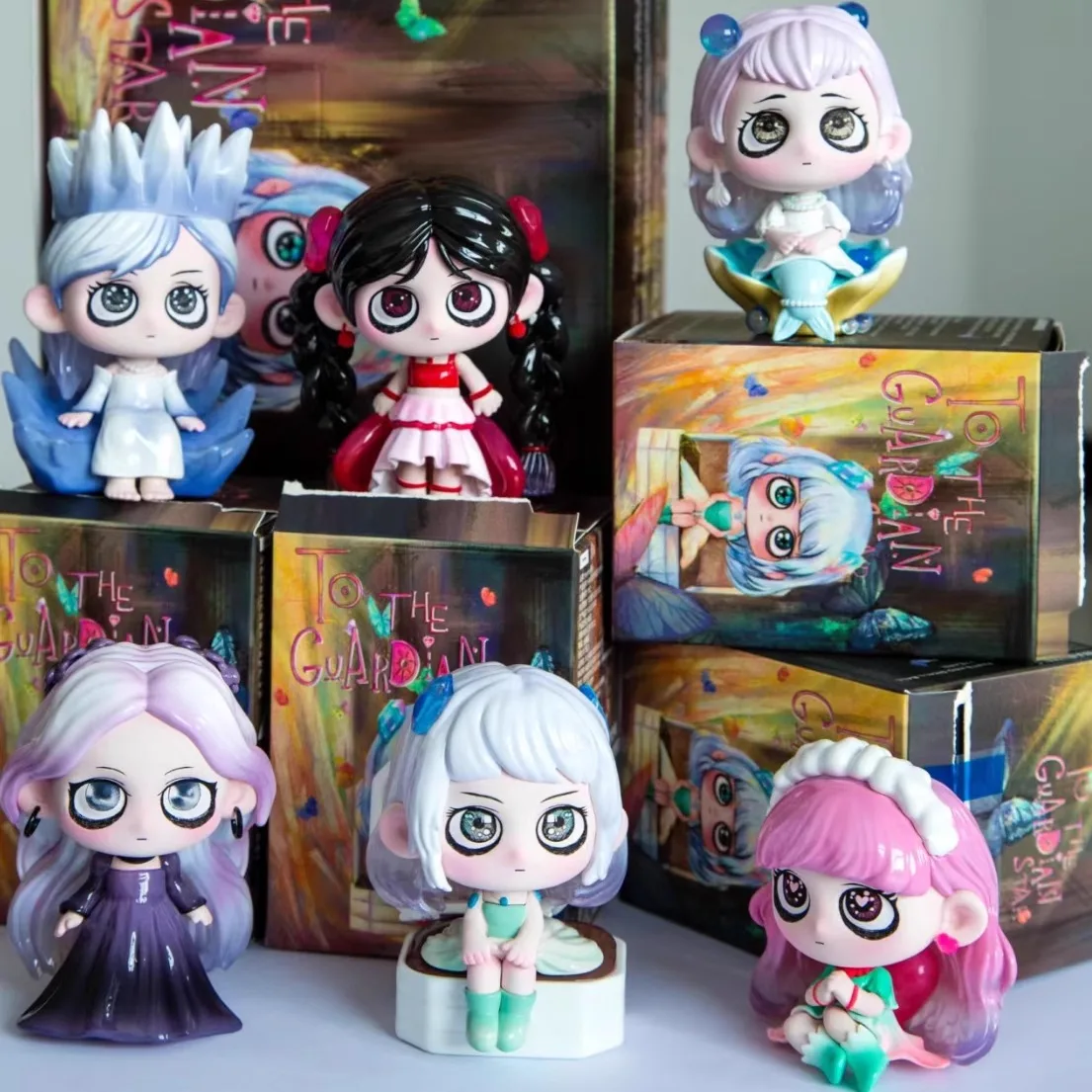Kiki V2 To The Guardian Star Series слепая коробка игрушки Kawaii модель украшения аниме фигурка игрушки подарок загадочная коробка для девочек 
Kiki V2 To The Guardian Star Series слепая коробка игрушки Kawaii модель украшения аниме фигурка игрушки подарок загадочная коробка для девочек