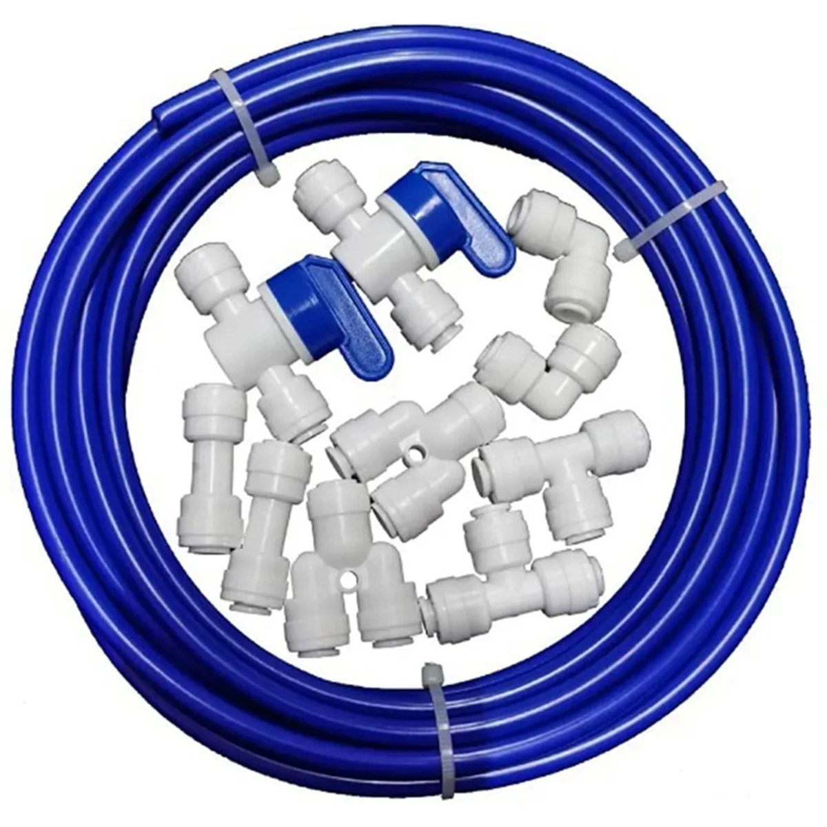AB89-1/4 Inch O.D. Length 32.8ft(10 Meters) Water Tubing, Hose Pipe for Water Purifiers System
AB89-1/4 Inch O.D. Length 32.8ft(10 Meters) Water Tubing, Hose Pipe for Water Purifiers System