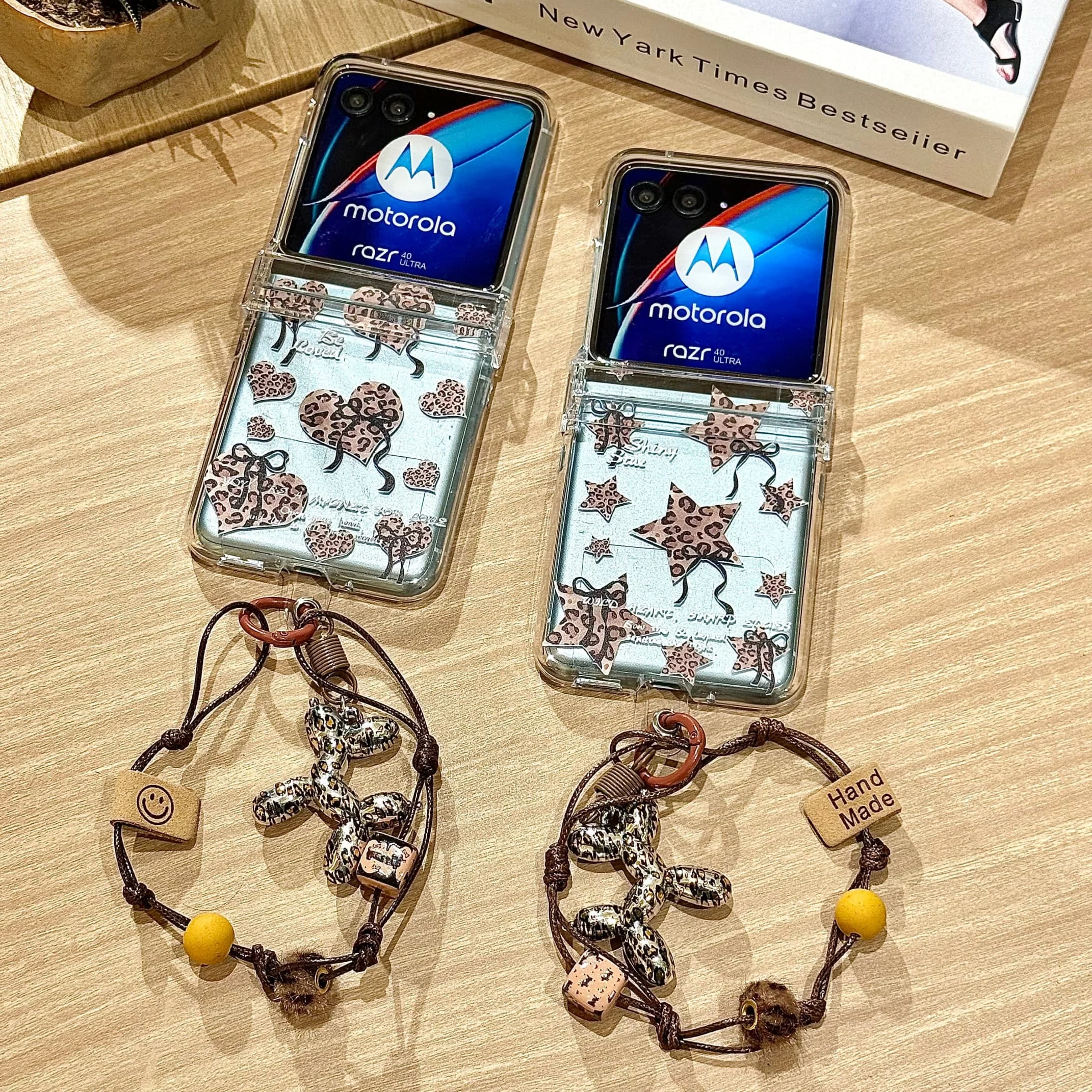 Back Cover For Motorola Moto Razr 40Ultra 50 60 Ultra Case Brown Leopard Star Love Bowknot Wristband Bracelet Chain Phone Case
Back Cover For Motorola Moto Razr 40Ultra 50 60 Ultra Case Brown Leopard Star Love Bowknot Wristband Bracelet Chain Phone Case