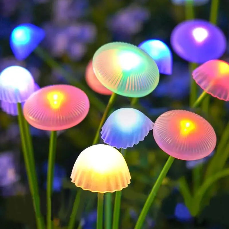 Solar Powered Jellyfish Mushroom Ground Plug Lamp IP65 Waterproof Flexible LED Swing Stake Light Outdoor Landscape Pathway Yard
Solar Powered Jellyfish Mushroom Ground Plug Lamp IP65 Waterproof Flexible LED Swing Stake Light Outdoor Landscape Pathway Yard