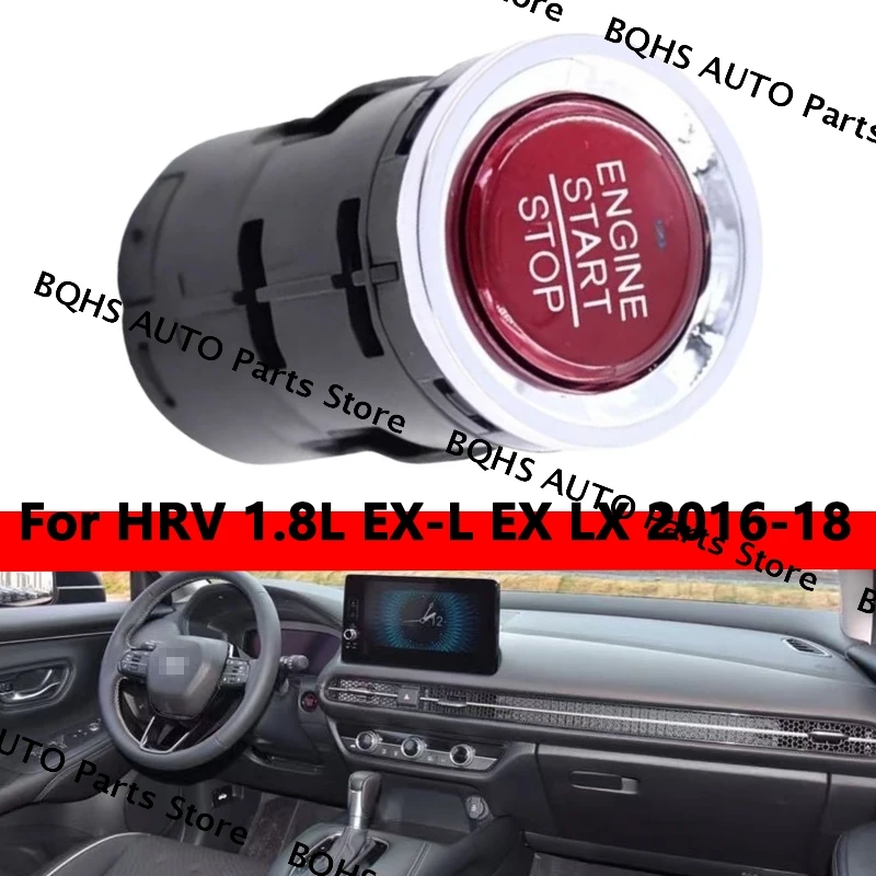Автомобильный запуск двигателя, остановка, кнопка запуска, бесключевой доступ, переключатель зажигания, стартер для Honda для HRV 1.8L EX-L EX LX 2016-2018
Автомобильный запуск двигателя, остановка, кнопка запуска, бесключевой доступ, переключатель зажигания, стартер для Honda для HRV 1.8L EX-L EX LX 2016-2018