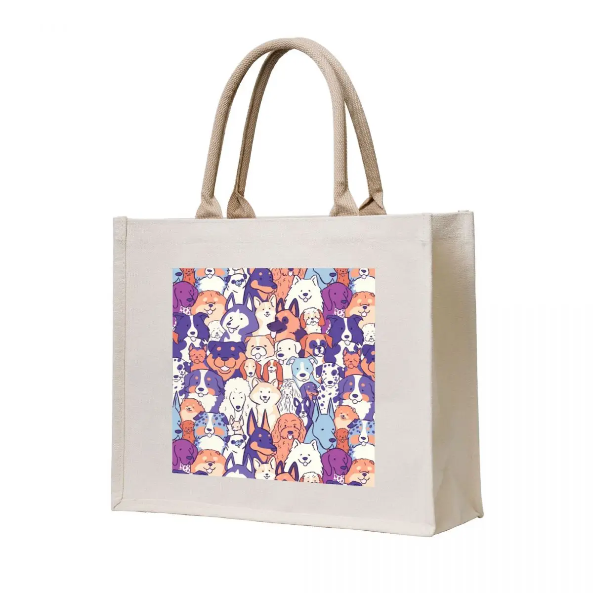 Dogs breeds pattern - So many dogs! A cute cartoon dog breeds illustration pattern Tote Bag reusable shopping bags
Dogs breeds pattern - So many dogs! A cute cartoon dog breeds illustration pattern Tote Bag reusable shopping bags