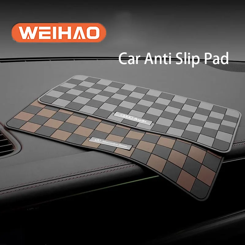 New Arrival Dashboard Console Anti-skid Pad Center Console Square Lattice Car Storage Pad Mobile Phone Perfume Cushion Car Parts
New Arrival Dashboard Console Anti-skid Pad Center Console Square Lattice Car Storage Pad Mobile Phone Perfume Cushion Car Parts
