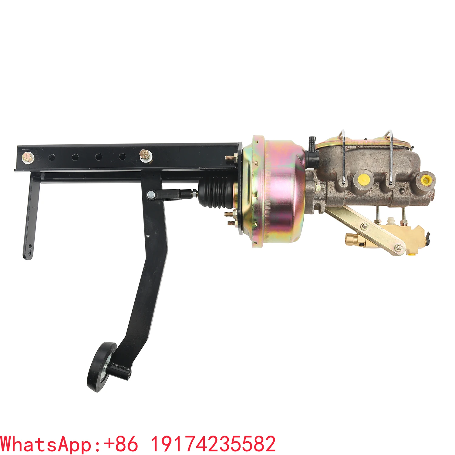 Universal Brake Pedal Kit With Single 7inch Power Brake Booster Master Cylinder for GM
Universal Brake Pedal Kit With Single 7inch Power Brake Booster Master Cylinder for GM