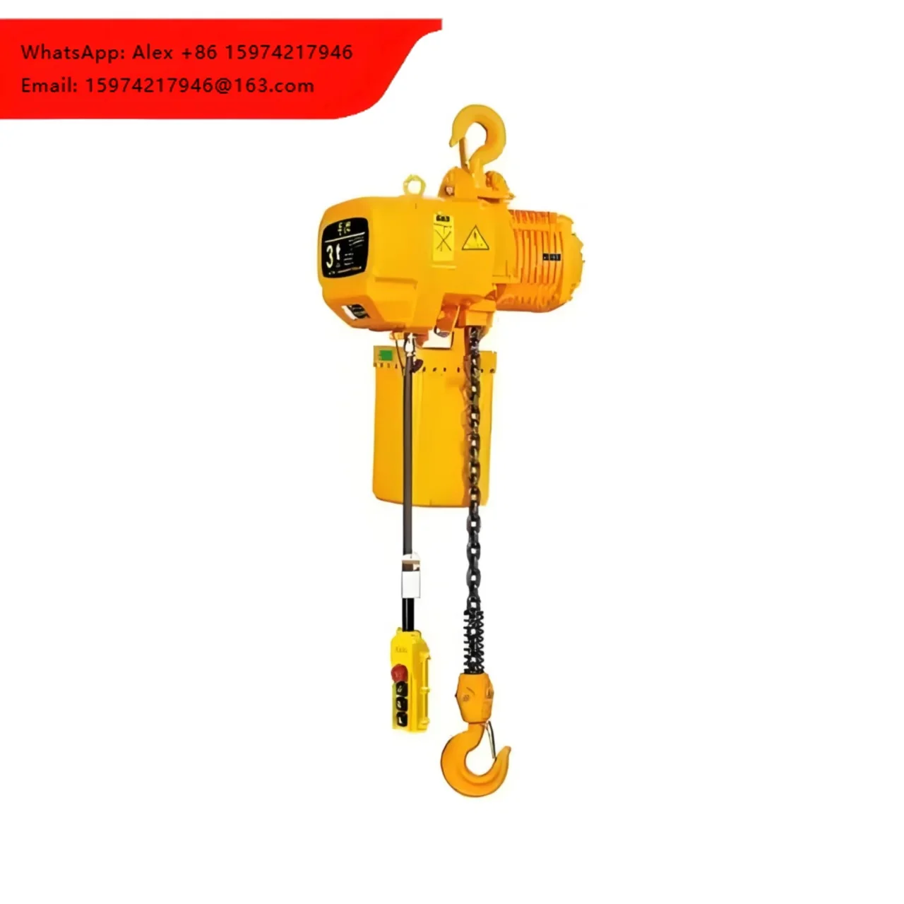 220v High Load-bearing Hoist 3 Ton Electric Chain Hoist Steel Electric Hoist
220v High Load-bearing Hoist 3 Ton Electric Chain Hoist Steel Electric Hoist