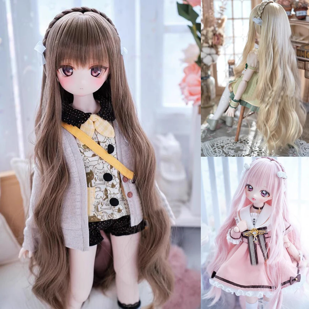 D03-C020 children handmade toy 1/3 1/4 1/6 doll BJD/SD doll's Accessories gold brown Long roll fried dough twists braid wig 1pcs
D03-C020 children handmade toy 1/3 1/4 1/6 doll BJD/SD doll's Accessories gold brown Long roll fried dough twists braid wig 1pcs