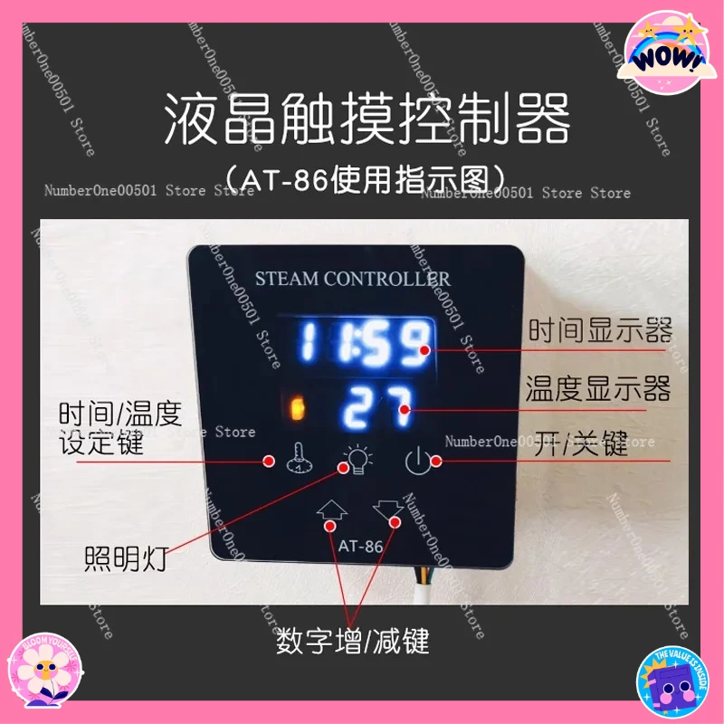 Stainless Steel Sauna Steam Generator for Bathroom Automatic Drain Wet Steam Room Machine Commercial Home Spa Equipment
Stainless Steel Sauna Steam Generator for Bathroom Automatic Drain Wet Steam Room Machine Commercial Home Spa Equipment