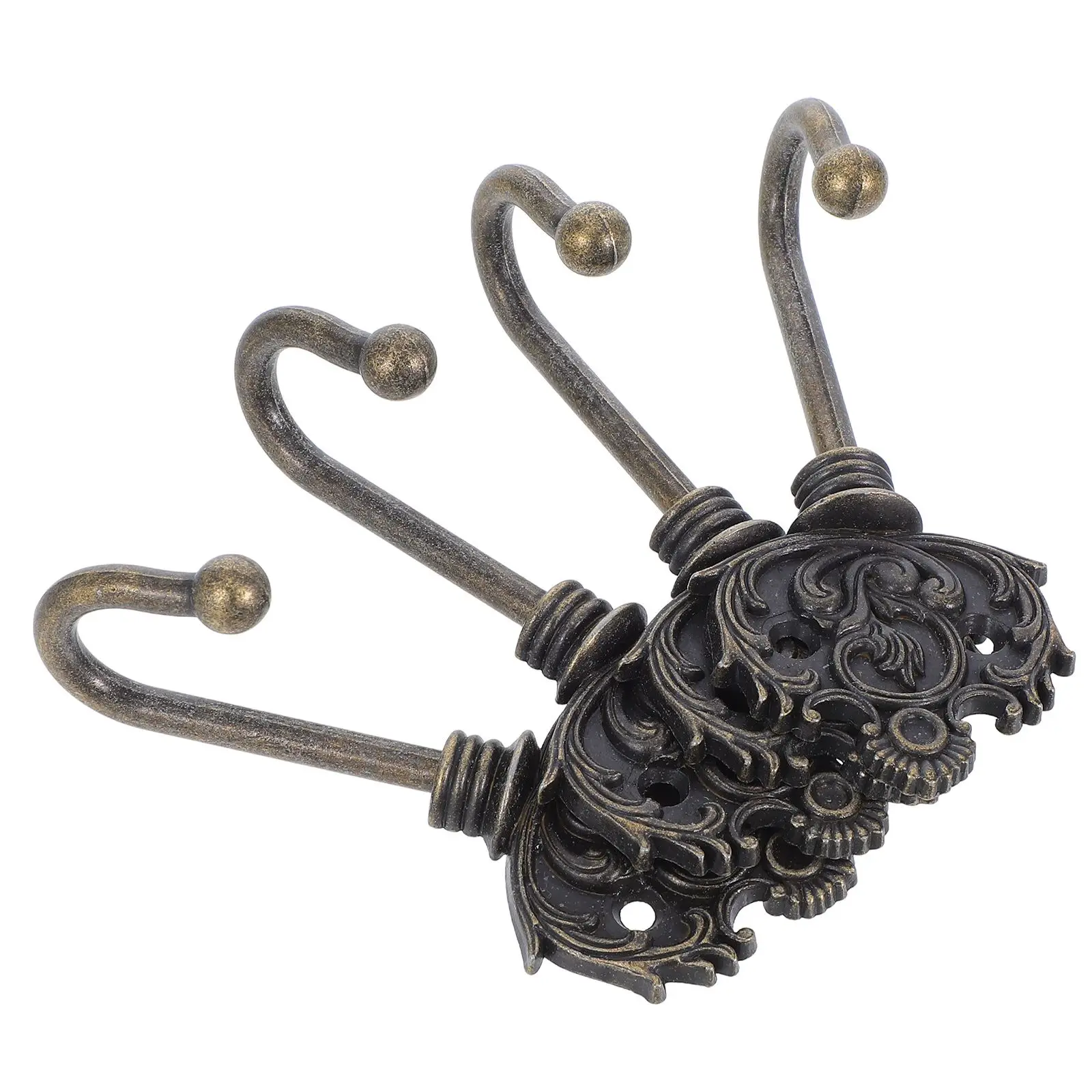 4 Pcs Vintage Decor Bronze Hook Brass Hooks Coat for Wall Ordinary Golden Farmhouse
4 Pcs Vintage Decor Bronze Hook Brass Hooks Coat for Wall Ordinary Golden Farmhouse