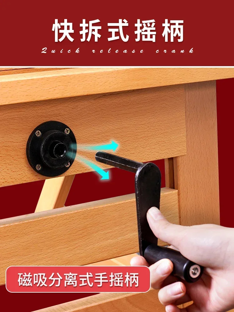 Oil Painting Professional Single and Double Hand Crank Bracket Type Flat Standing Dual-purpose Beech Large FlooSolid Wood Easel
Oil Painting Professional Single and Double Hand Crank Bracket Type Flat Standing Dual-purpose Beech Large FlooSolid Wood Easel