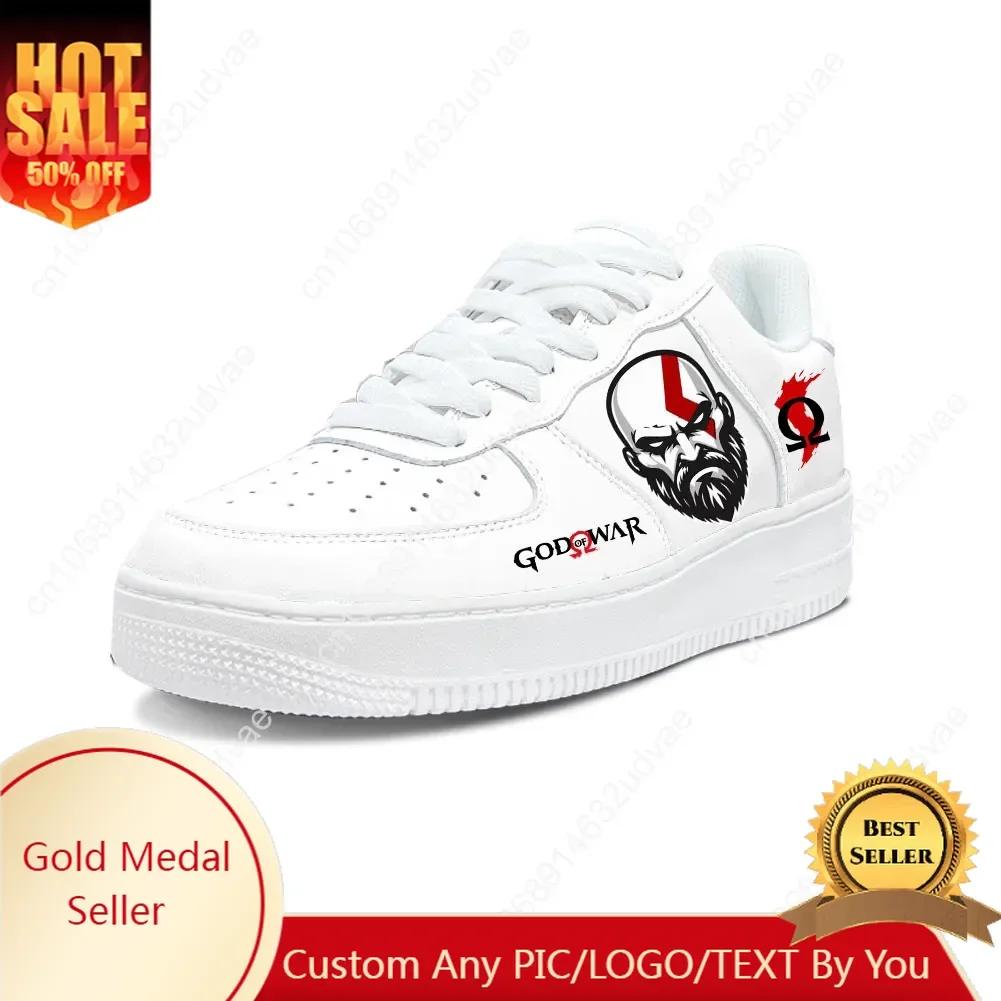 God of War Casual Shoes Platform Shoe Sneakers Mens Womens Teenager Flats Custom Made Sneaker 3D Graffiti Kateboarding Footwear
God of War Casual Shoes Platform Shoe Sneakers Mens Womens Teenager Flats Custom Made Sneaker 3D Graffiti Kateboarding Footwear