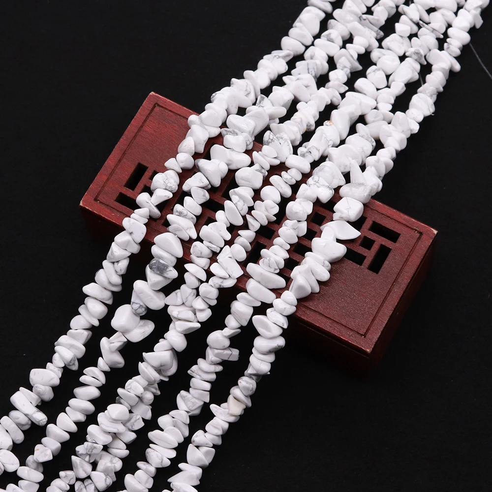Irregular Natural Stone Beads White Howlite Stone Chip Gravel Loose Beads for Jewelry Making DIY Bracelet Necklace Accessories
Irregular Natural Stone Beads White Howlite Stone Chip Gravel Loose Beads for Jewelry Making DIY Bracelet Necklace Accessories