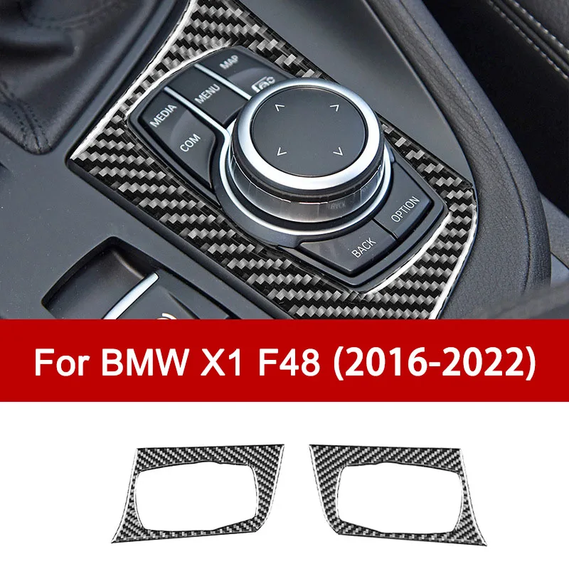 For BMW X1 F48 2016-2022, Premium Carbon Fiber Multimedia Panel Frame Decorative Sticker Interior Modification Accessories
For BMW X1 F48 2016-2022, Premium Carbon Fiber Multimedia Panel Frame Decorative Sticker Interior Modification Accessories