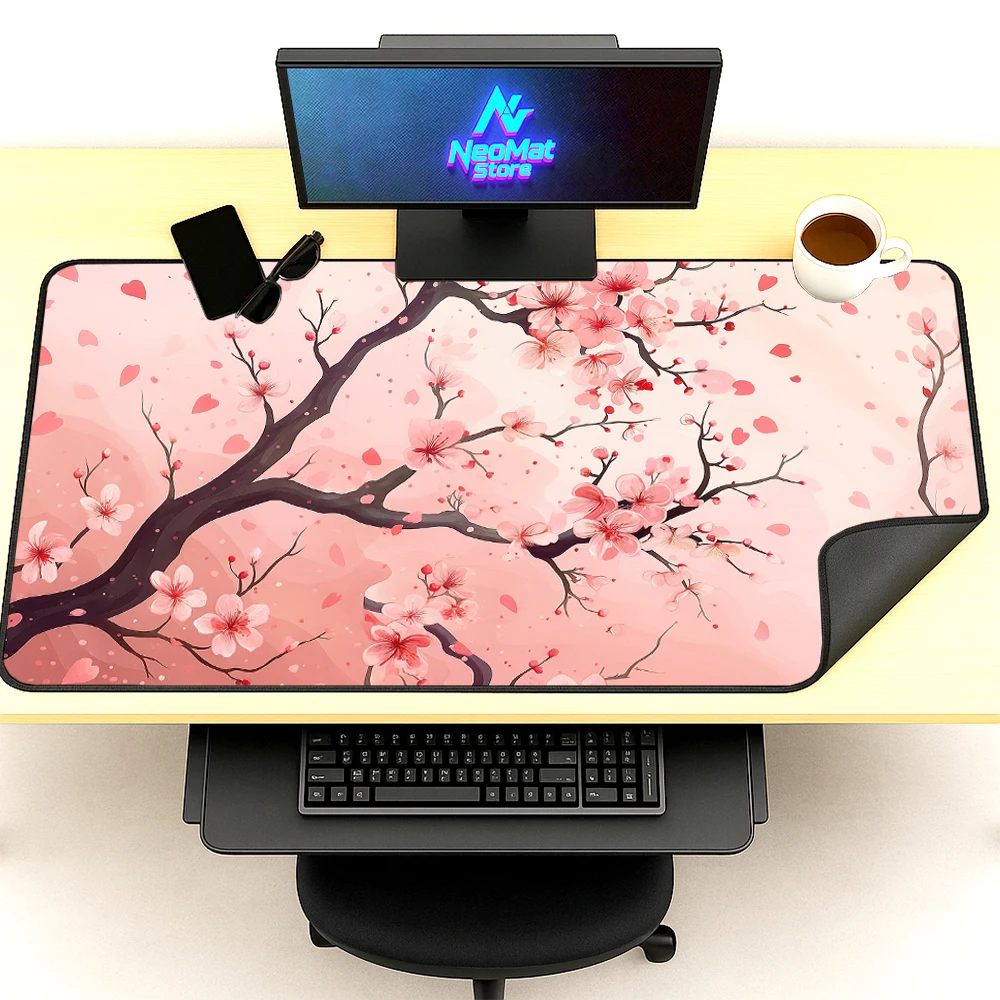 Pink Mouse Pad Sakura Office Decoration Keyboard Accessories Deskmat Extended Gaming Mousepad Cherry Blossom Computer Mat Japan
Pink Mouse Pad Sakura Office Decoration Keyboard Accessories Deskmat Extended Gaming Mousepad Cherry Blossom Computer Mat Japan