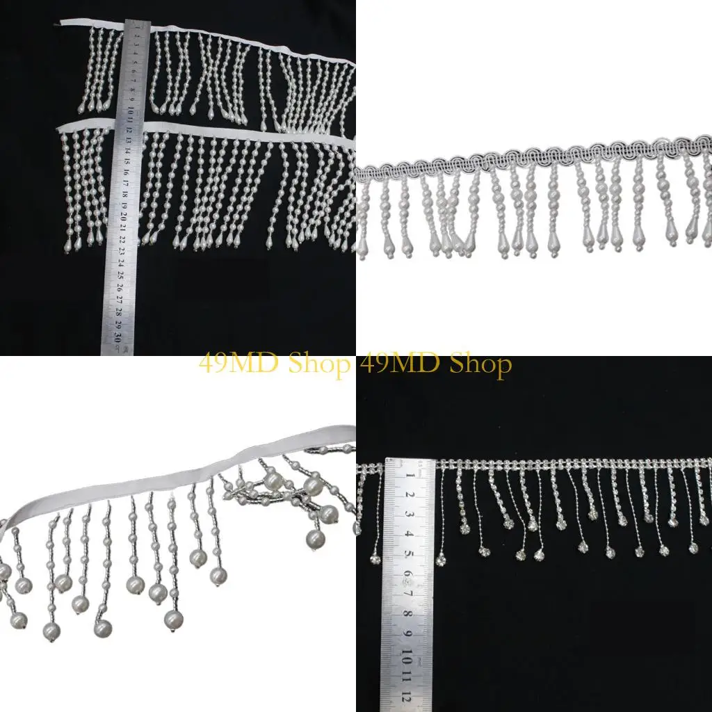 49MD Decorative Artificial Pearls Chain Decorative Chain for Craft Enthusiasts Great for Various Project Customization
49MD Decorative Artificial Pearls Chain Decorative Chain for Craft Enthusiasts Great for Various Project Customization