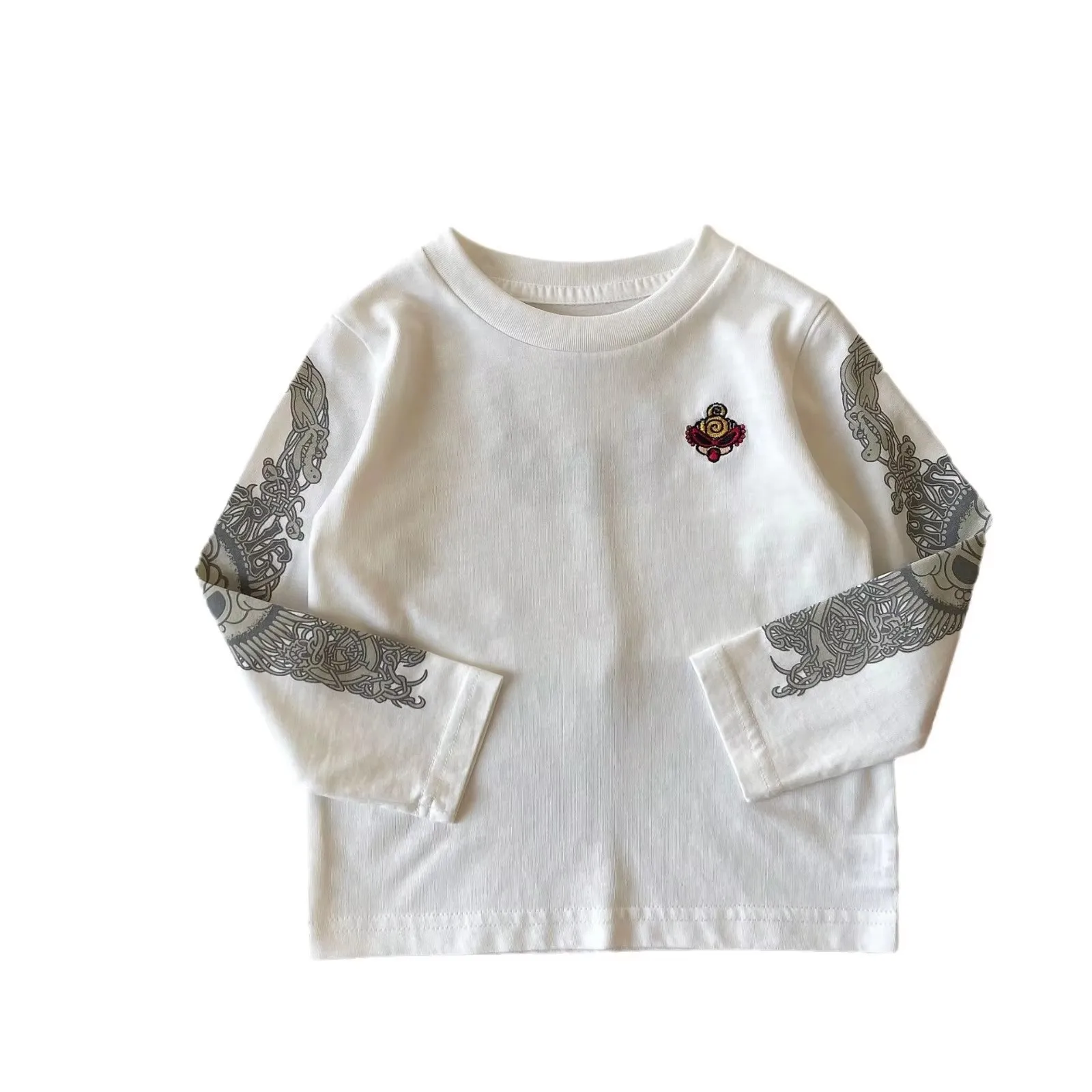 2025 Spring Kids Long Sleeve Tshirt High Quality Boys Girls SweatShirt Embroidery Baseshirt White Kids Top Japananse Style
2025 Spring Kids Long Sleeve Tshirt High Quality Boys Girls SweatShirt Embroidery Baseshirt White Kids Top Japananse Style