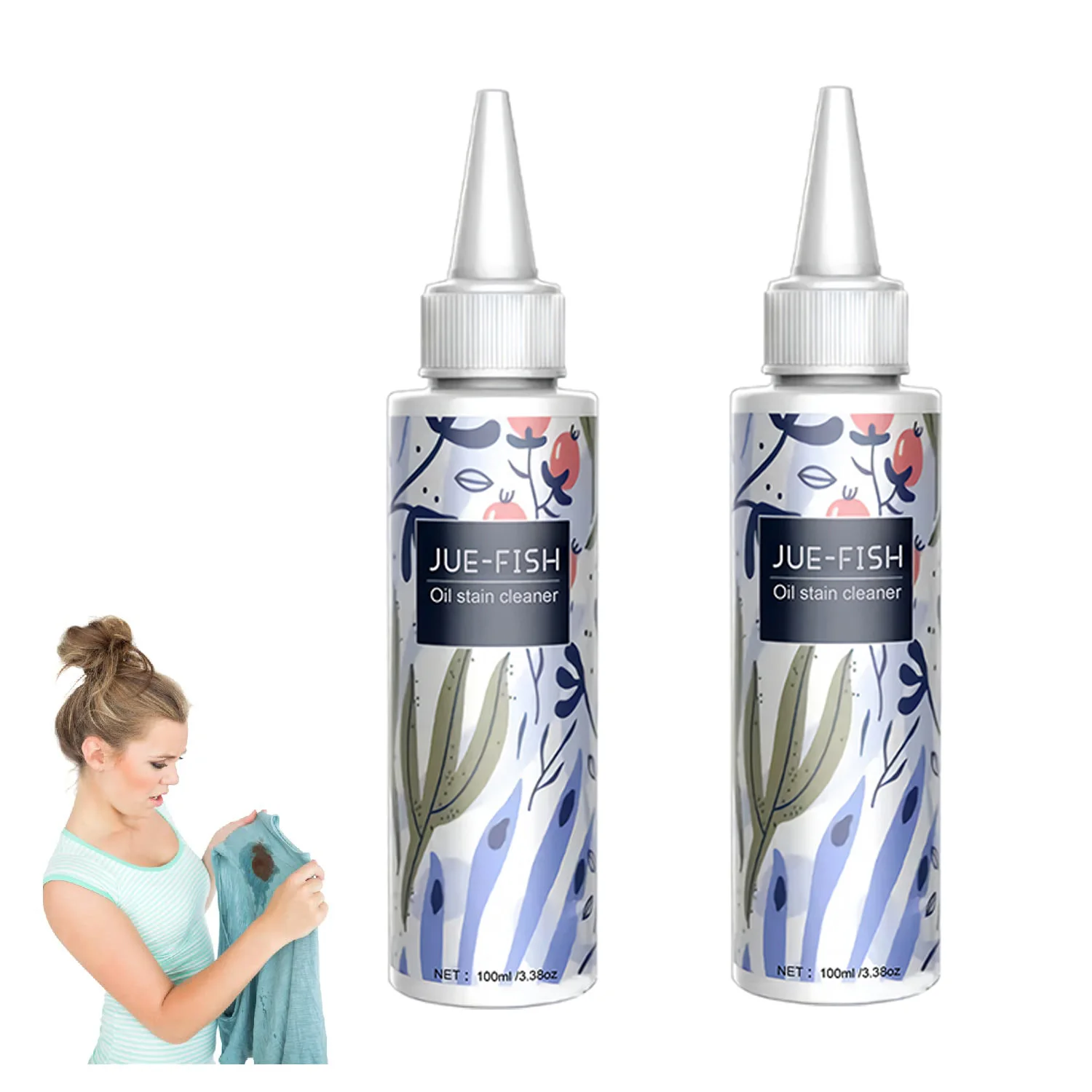 Clothing Oil Stain Remover Fast Dissolve Oil Stains Strong Stain Removers Suitable for Down Jackets and T-shirts Environmentally
Clothing Oil Stain Remover Fast Dissolve Oil Stains Strong Stain Removers Suitable for Down Jackets and T-shirts Environmentally
