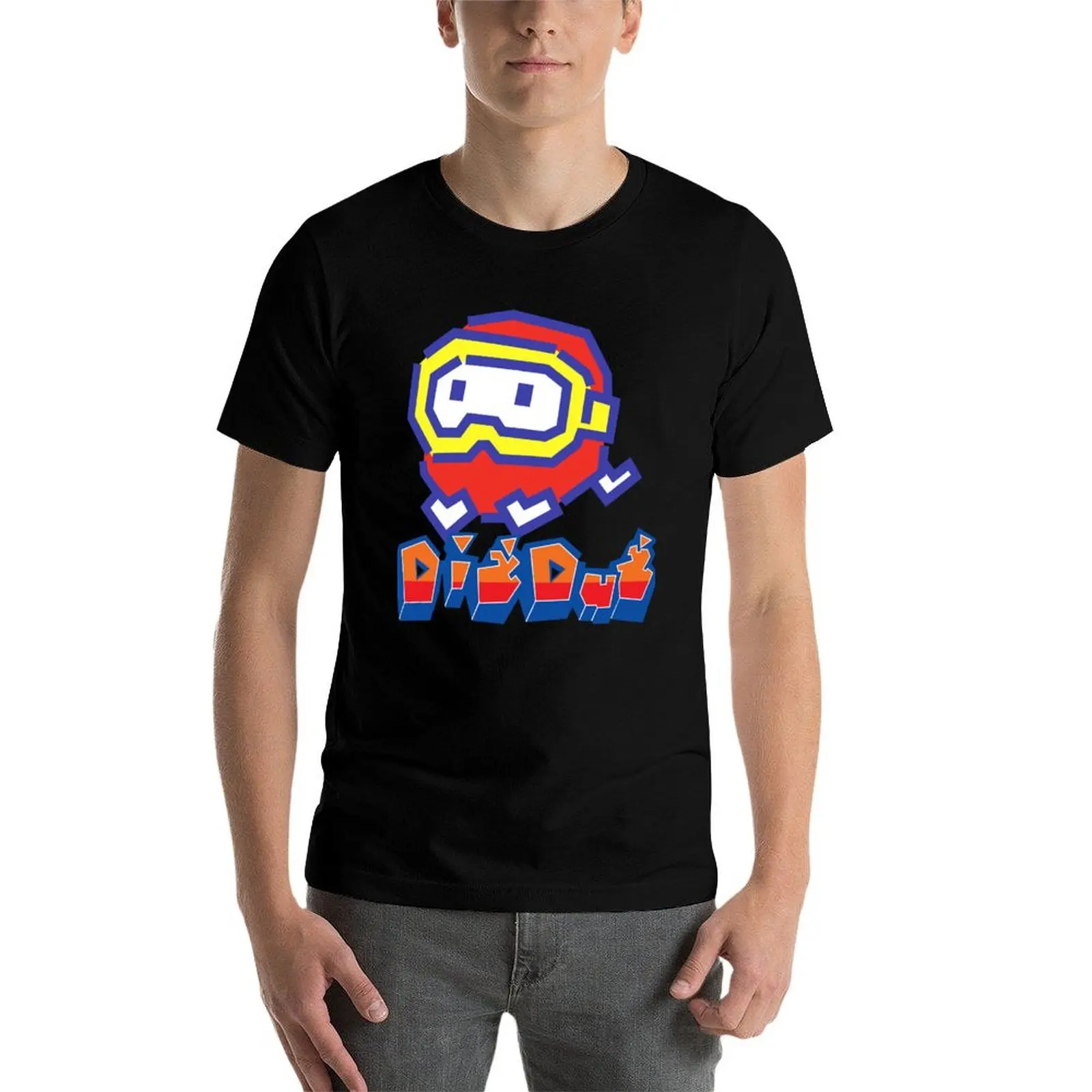 The Great Retro Arcade Dig Dug Video Game Birthday T-Shirt man graphic t shirt cotton t shirt man t shirts with prints T-Shirt
The Great Retro Arcade Dig Dug Video Game Birthday T-Shirt man graphic t shirt cotton t shirt man t shirts with prints T-Shirt