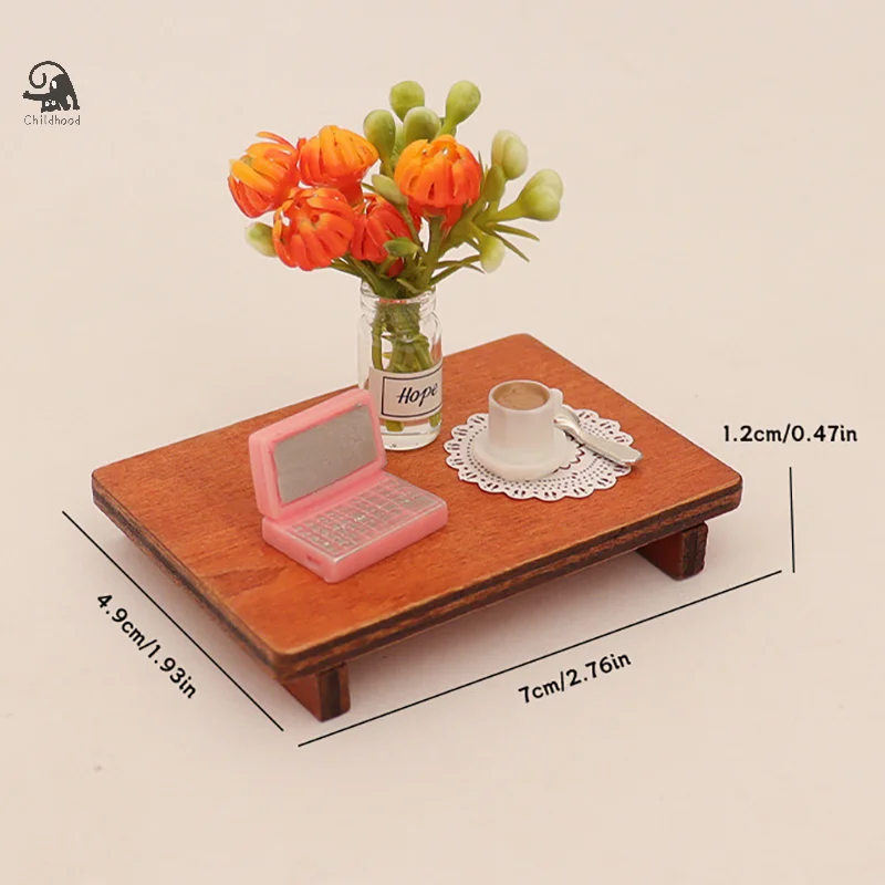 6PCS Simulation Miniature Computer Low Table Coffee Vase Ornament Dollhouse Accessories Leisure Scene Props
6PCS Simulation Miniature Computer Low Table Coffee Vase Ornament Dollhouse Accessories Leisure Scene Props