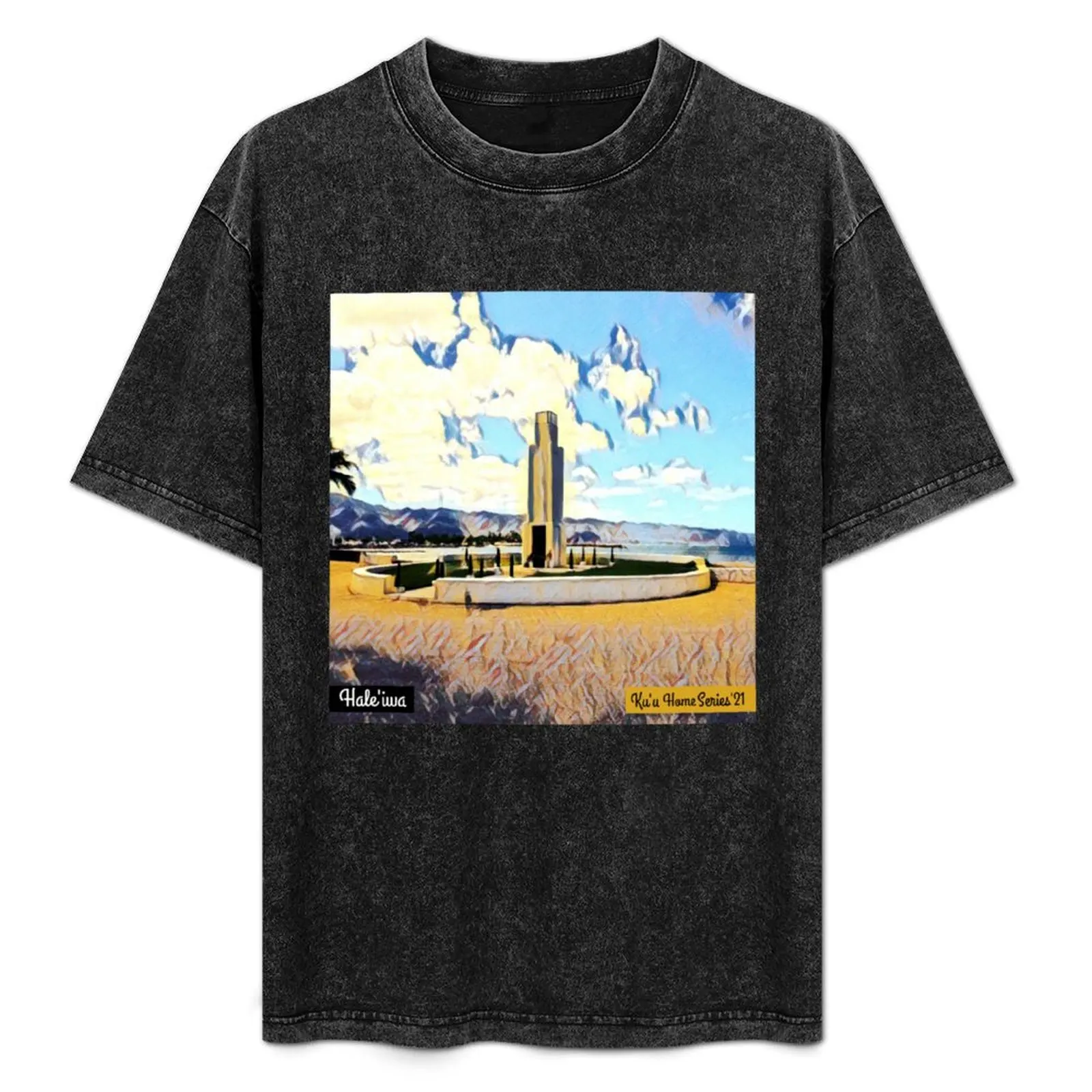 Ku'u Home Series: Hale'iwa Park Monument T-Shirt Sports Casual Short Sleeve Cotton Tee
Ku'u Home Series: Hale'iwa Park Monument T-Shirt Sports Casual Short Sleeve Cotton Tee