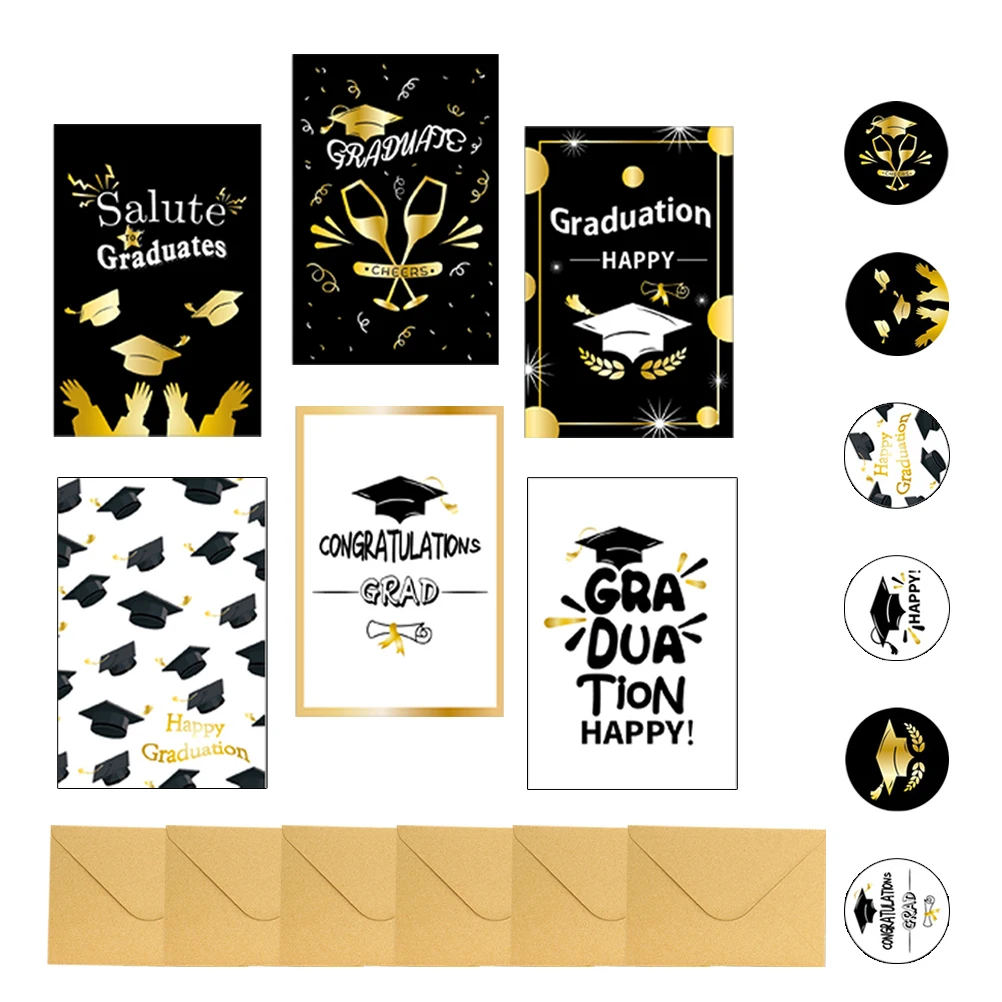 Delicate Paper Cards Set School Presents Greeting Cards Graduation Party Supply Creative Celebration School Gifts
Delicate Paper Cards Set School Presents Greeting Cards Graduation Party Supply Creative Celebration School Gifts