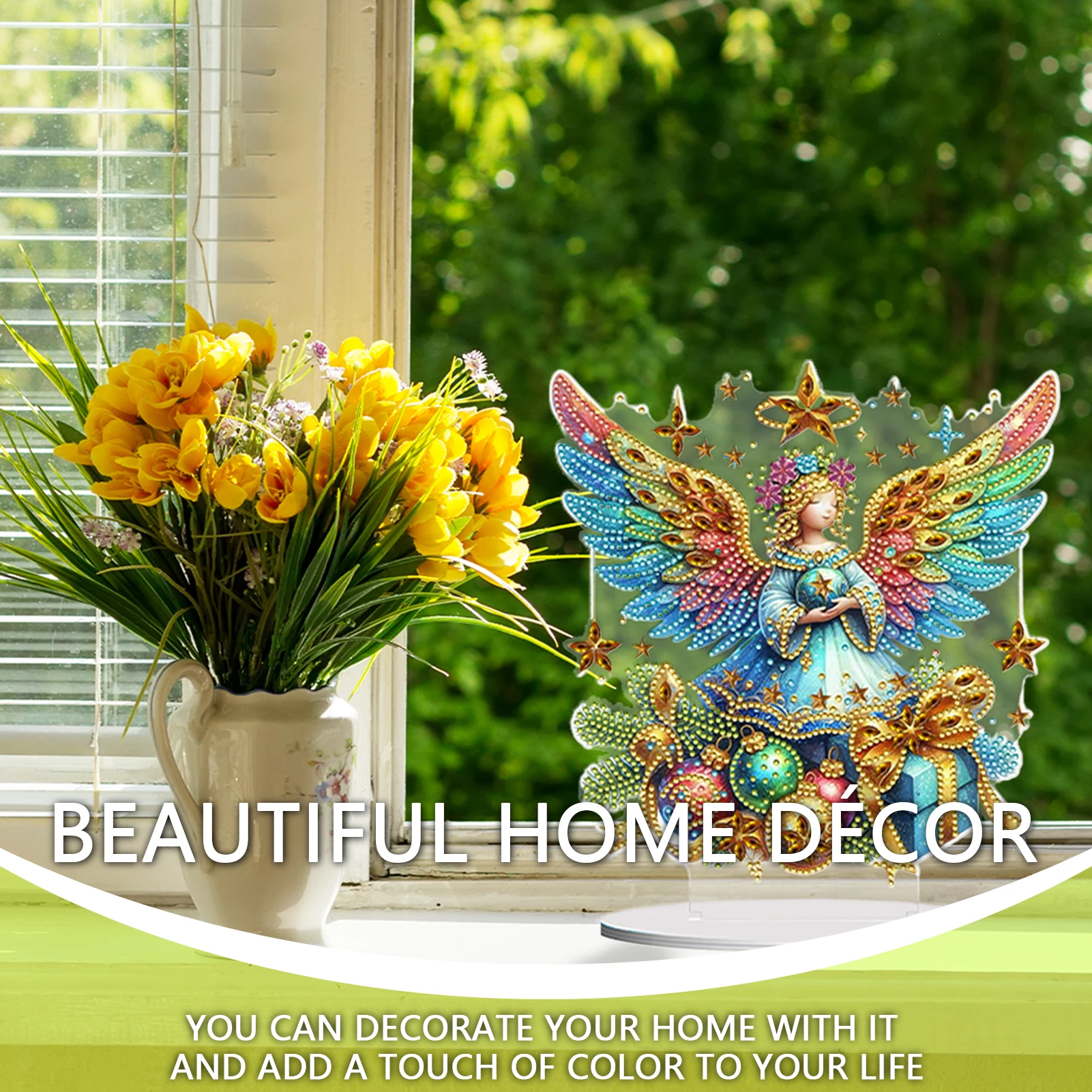 Special Shape Angel Girl Diamond Painting Tabletop Ornaments Kit Table Top Diamond Painting Ornament Kits Bedroom Table Decor
Special Shape Angel Girl Diamond Painting Tabletop Ornaments Kit Table Top Diamond Painting Ornament Kits Bedroom Table Decor