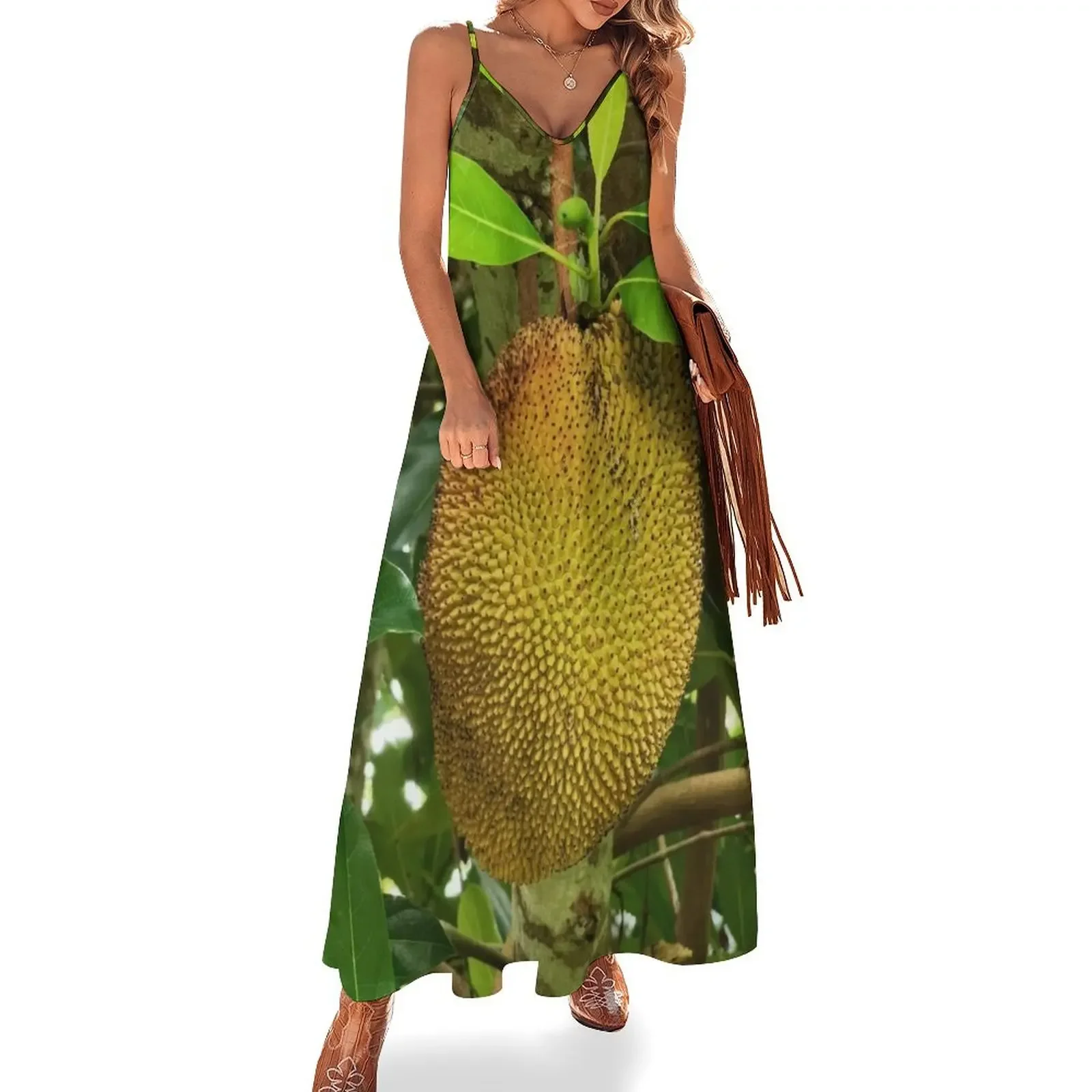 Jackfruit Sleeveless Dress Evening gown Women's summer suit dresses ladies 2025 summer Dress
Jackfruit Sleeveless Dress Evening gown Women's summer suit dresses ladies 2025 summer Dress