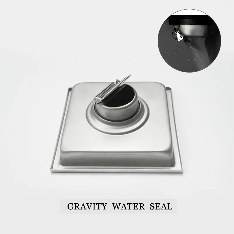 Square Floor Drain 304 Stainless Steel Tile Invisible Insert Square Floor Waste Grates Bathroom Anti-odor Shower Drain Gold
Square Floor Drain 304 Stainless Steel Tile Invisible Insert Square Floor Waste Grates Bathroom Anti-odor Shower Drain Gold
