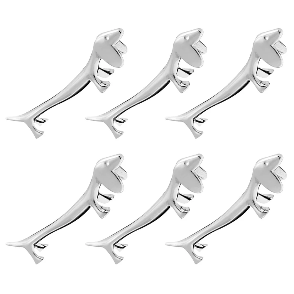 6 Pcs Puppy Chopstick Rest Ceramic Tools Zinc Alloy Rack Sculpture Delicate Stand Cutlery Organizer Practical Holder
6 Pcs Puppy Chopstick Rest Ceramic Tools Zinc Alloy Rack Sculpture Delicate Stand Cutlery Organizer Practical Holder