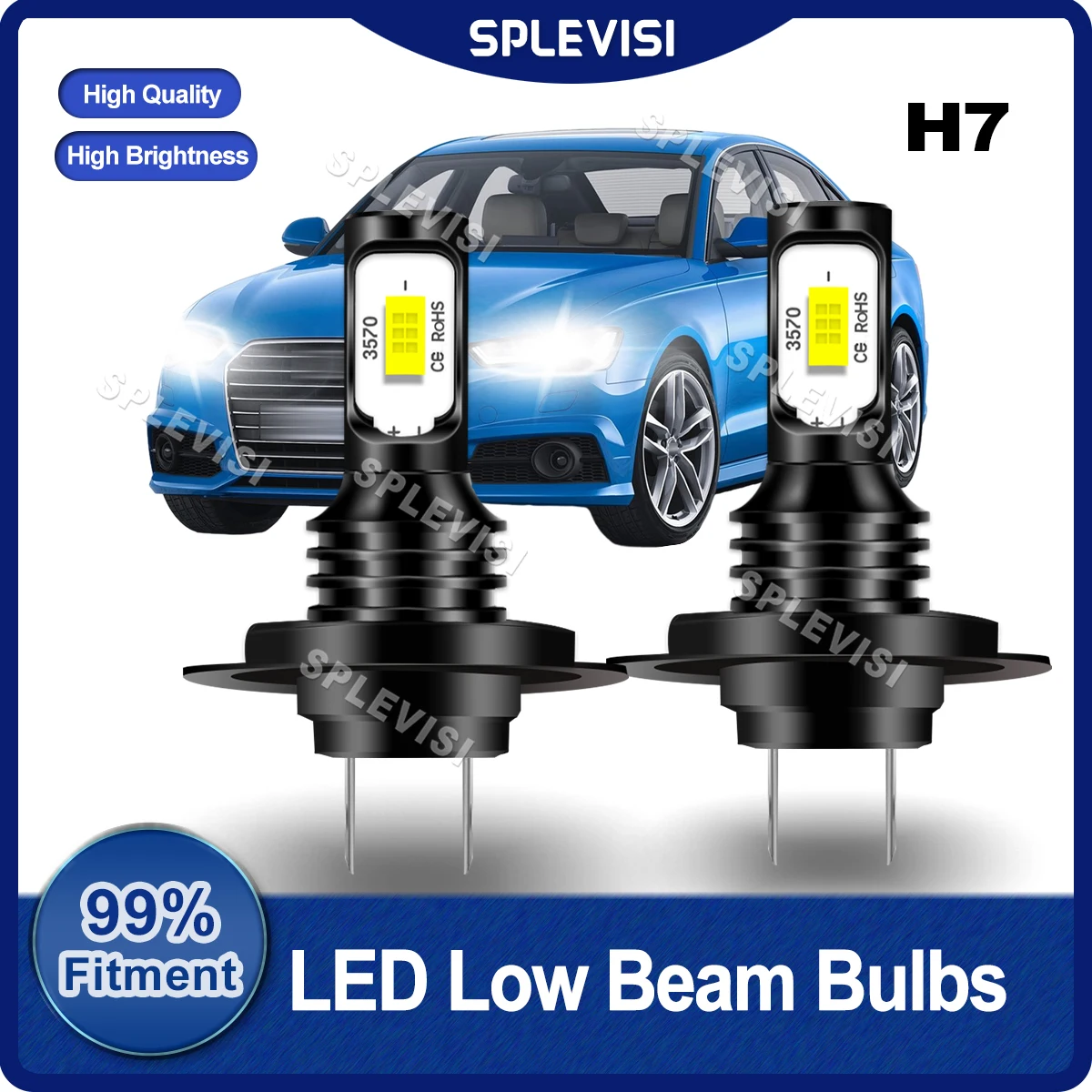 2PCS Auto Low Light Bulbs Replace 6000K LED Headlight H7 Low Beam For Audi A6 C7 2011 2012 2013 2014 2015 2016 2017 2018
2PCS Auto Low Light Bulbs Replace 6000K LED Headlight H7 Low Beam For Audi A6 C7 2011 2012 2013 2014 2015 2016 2017 2018