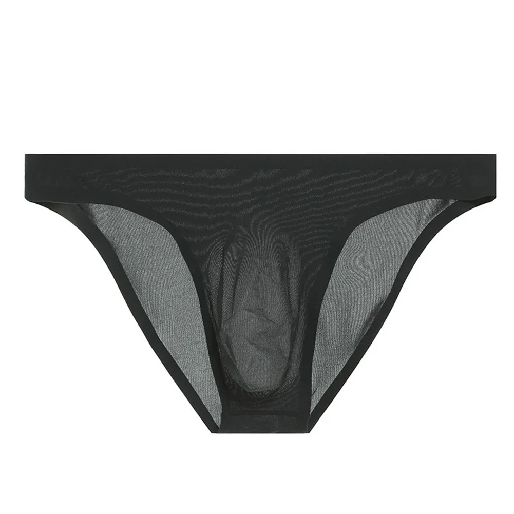 Summer Thin Mesh Translucent Briefs Traceless Breathable Panties Low Waist Sexy Bulge Pouch Lightweight Underpants For Men
Summer Thin Mesh Translucent Briefs Traceless Breathable Panties Low Waist Sexy Bulge Pouch Lightweight Underpants For Men