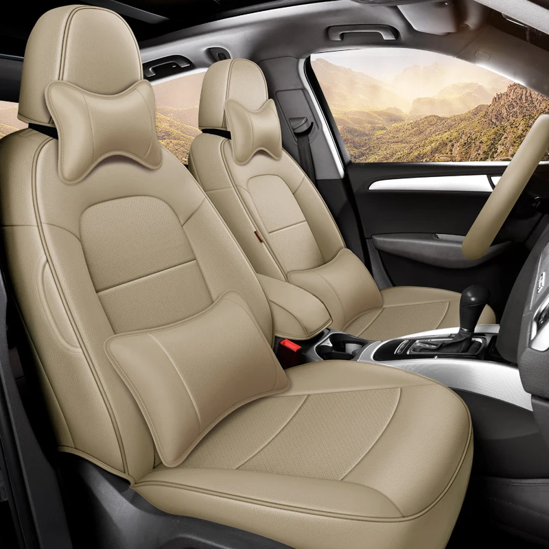 Оригинальные чехлы на сиденья из искусственной кожи на заказ для Audi Q5 2010 - 2018, роскошные всесезонные аксессуары для автомобильного интерьера
Оригинальные чехлы на сиденья из искусственной кожи на заказ для Audi Q5 2010 - 2018, роскошные всесезонные аксессуары для автомобильного интерьера