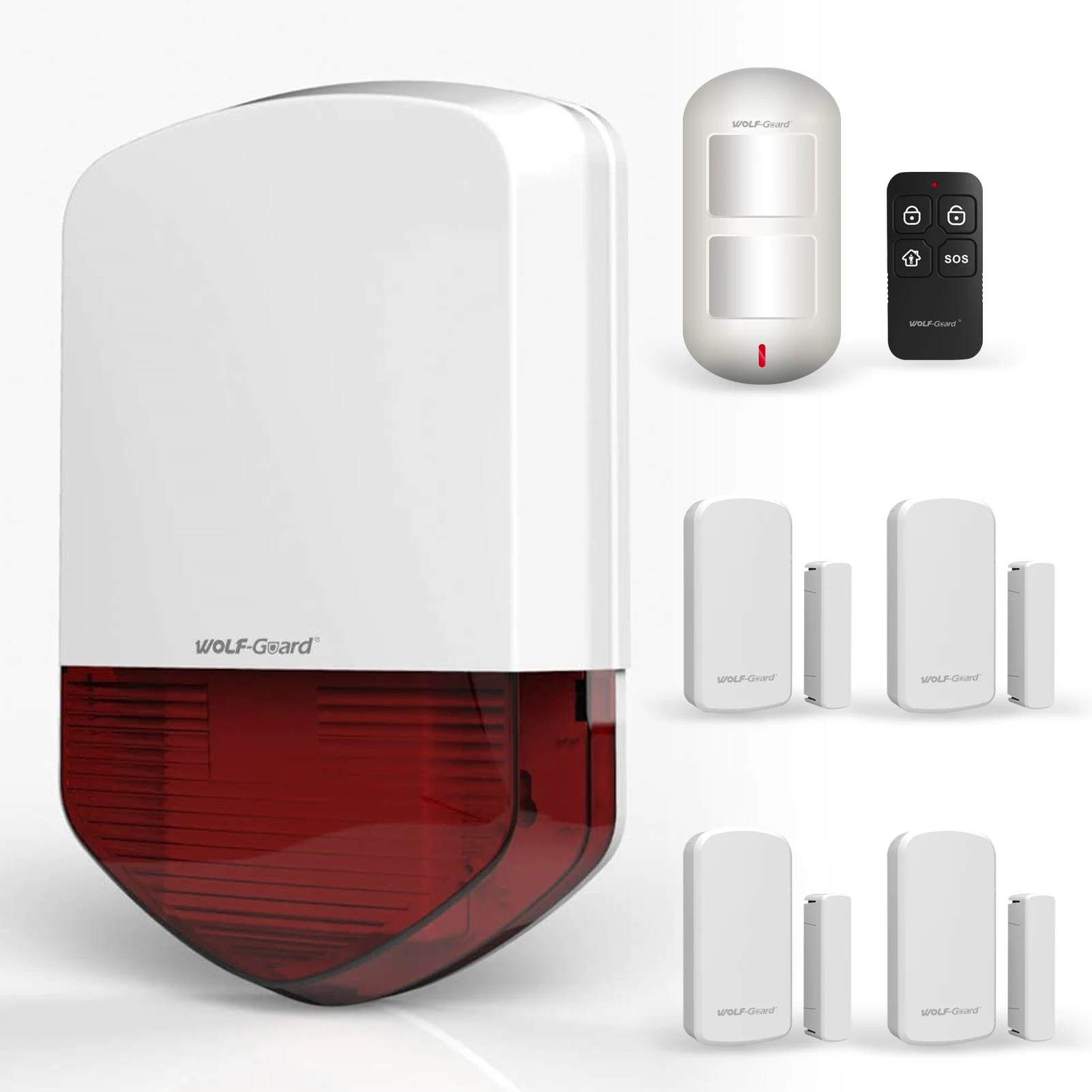Smart Home WiFi Outdoor Factory Flashing Siren 110DB with 99 Sensors APP Control & 3-Year Warranty
Smart Home WiFi Outdoor Factory Flashing Siren 110DB with 99 Sensors APP Control & 3-Year Warranty