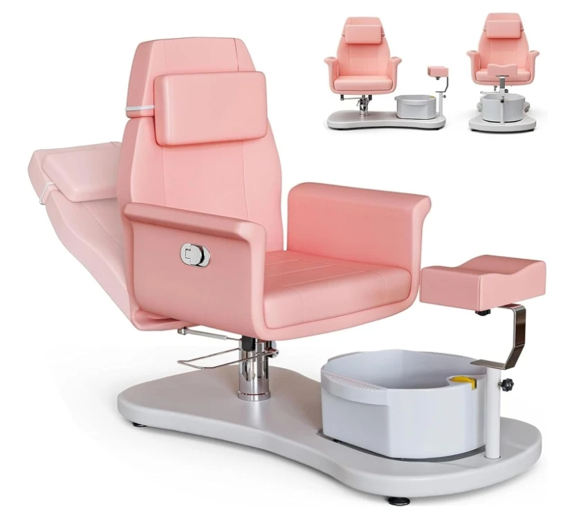 Professional Pedicure Luxury Electric Massage Chair for Nail Salons for Spa Foot Pedicure Use Salon Furniture Wholesale
Professional Pedicure Luxury Electric Massage Chair for Nail Salons for Spa Foot Pedicure Use Salon Furniture Wholesale