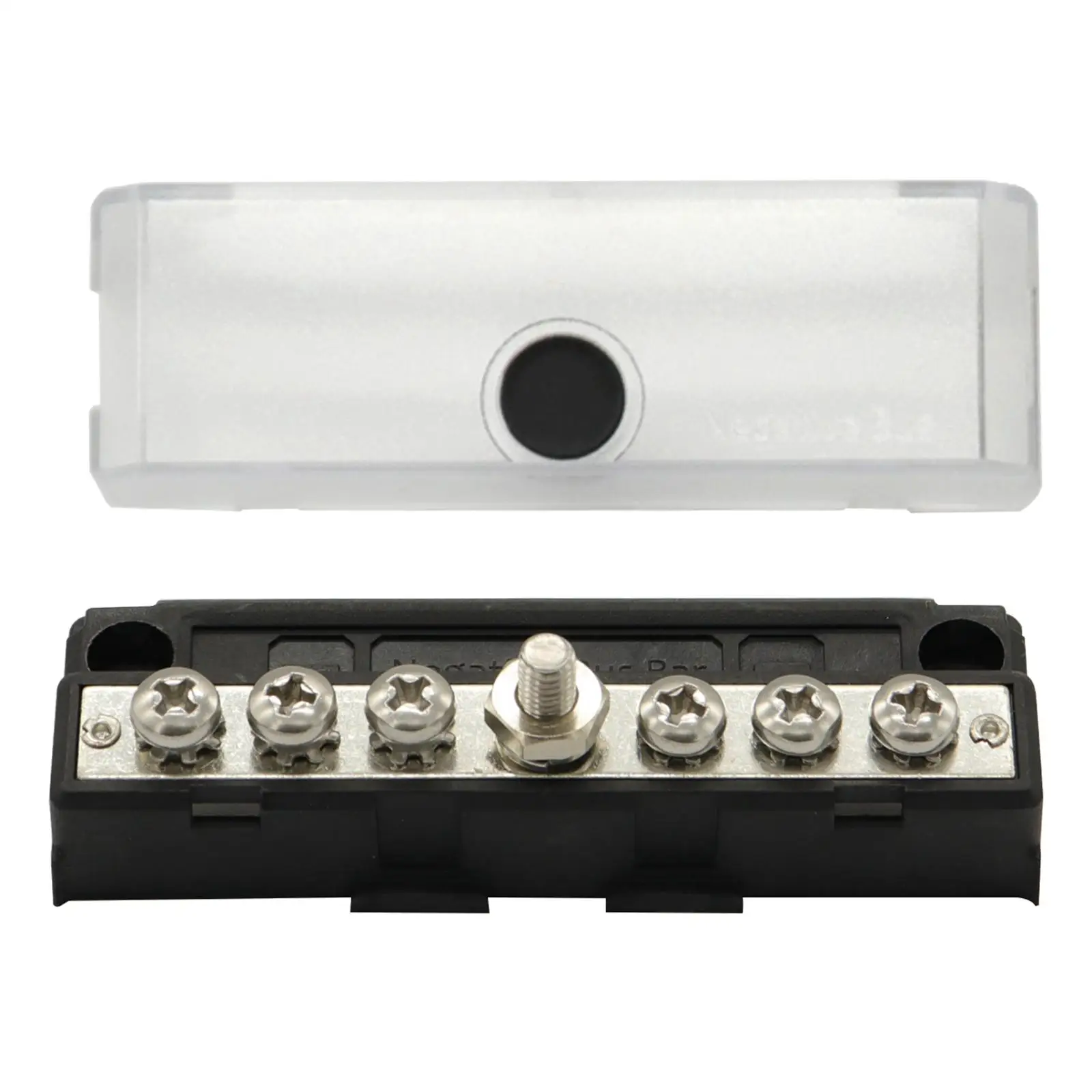 Universal 6 Terminal Busbar Block Ground Distribution Terminal for Car Marine Boat RV Pickup
Universal 6 Terminal Busbar Block Ground Distribution Terminal for Car Marine Boat RV Pickup