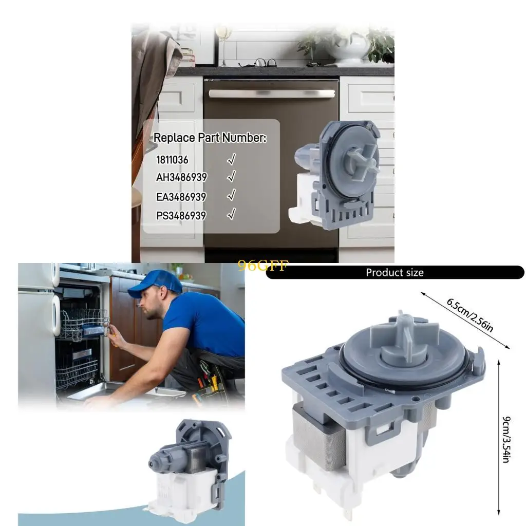 96GF High Efficiency Dishwasher Drain WD26X10049 Washer Drain Motor
96GF High Efficiency Dishwasher Drain WD26X10049 Washer Drain Motor