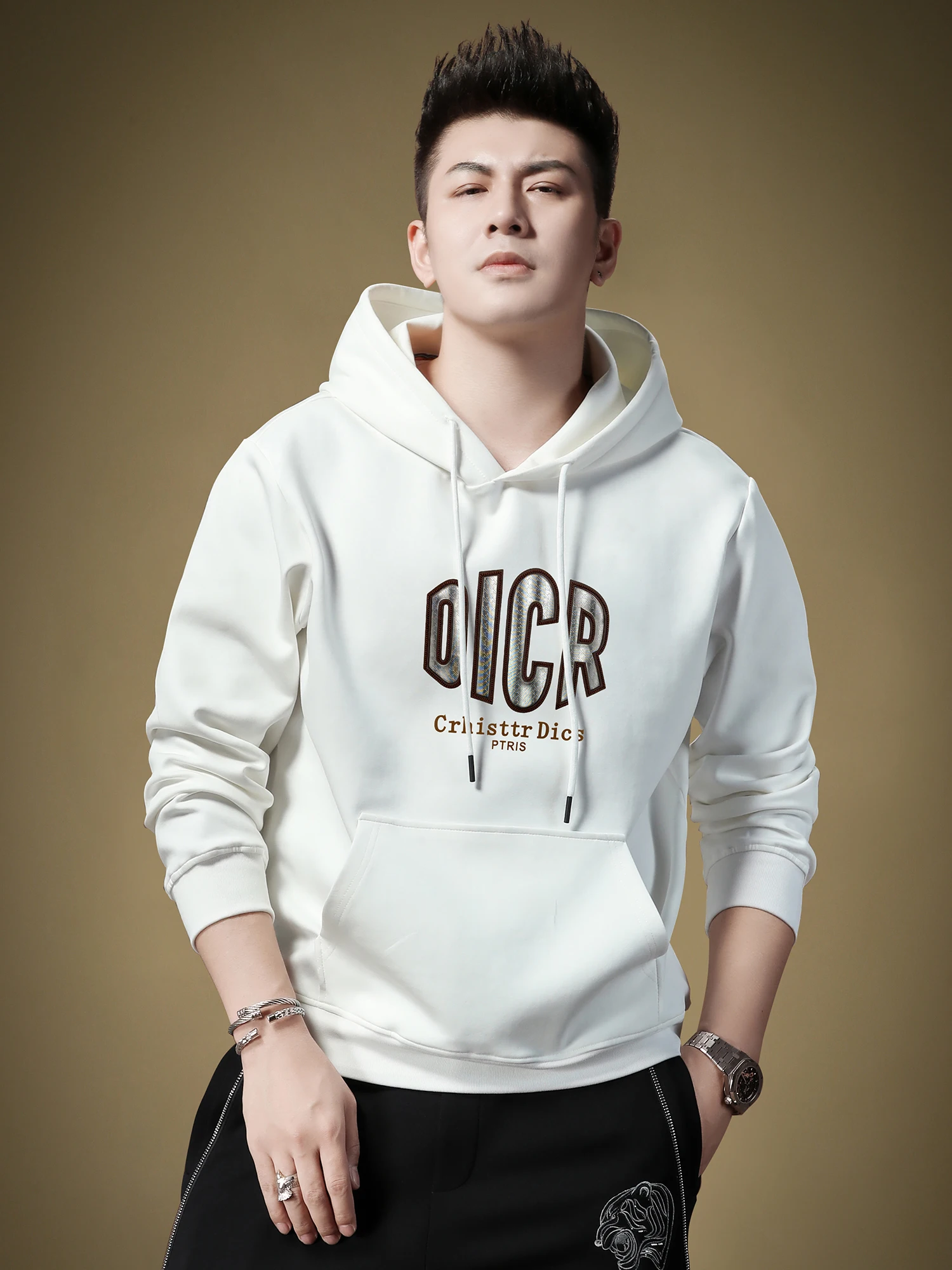 Белая толстовка с капюшоном мужская весенне-осенняя 2026: Новинка, трендовый бренд, верхняя одежда, модный топ
Белая толстовка с капюшоном мужская весенне-осенняя 2026: Новинка, трендовый бренд, верхняя одежда, модный топ