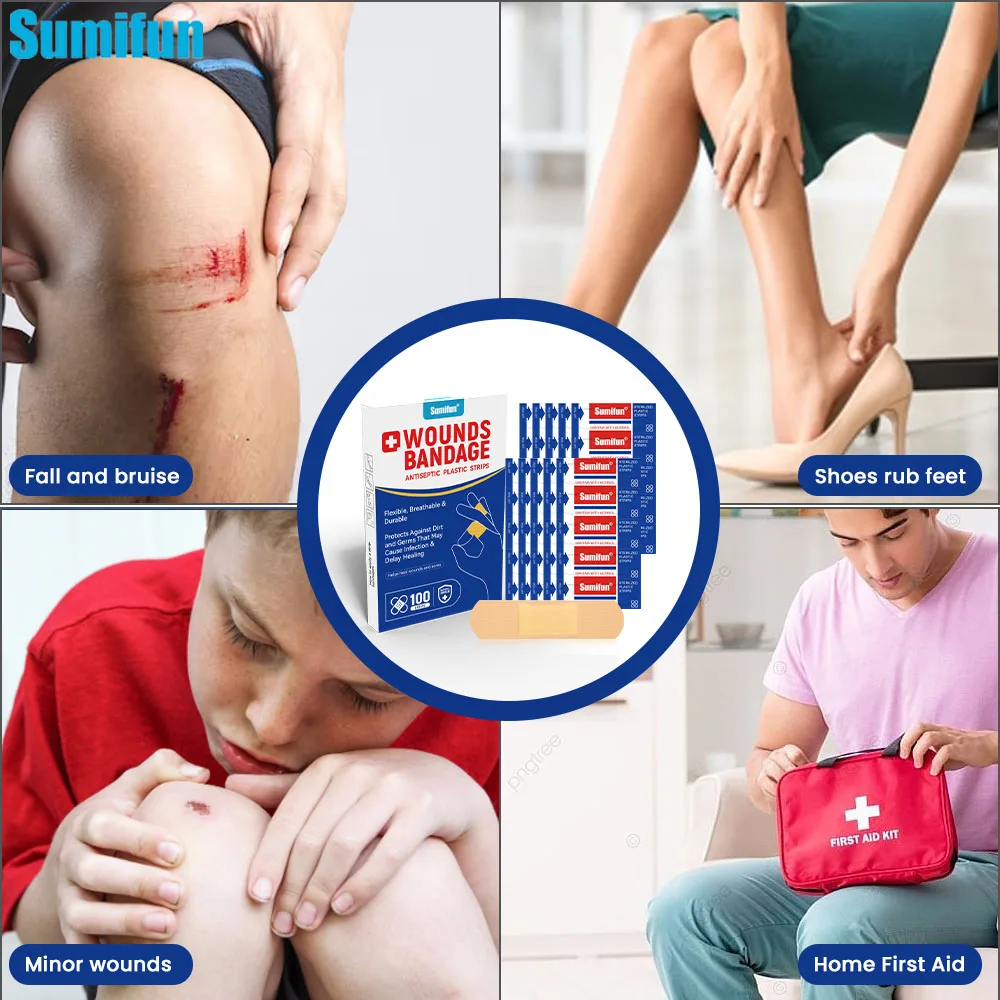 100 шт./упак. водонепроницаемые пластыри для перевязки ран, лента для оказания первой помощи, самоклеящаяся пластырь, повязка из нетканого материала, пластырь для детей 
100 шт./упак. водонепроницаемые пластыри для перевязки ран, лента для оказания первой помощи, самоклеящаяся пластырь, повязка из нетканого материала, пластырь для детей