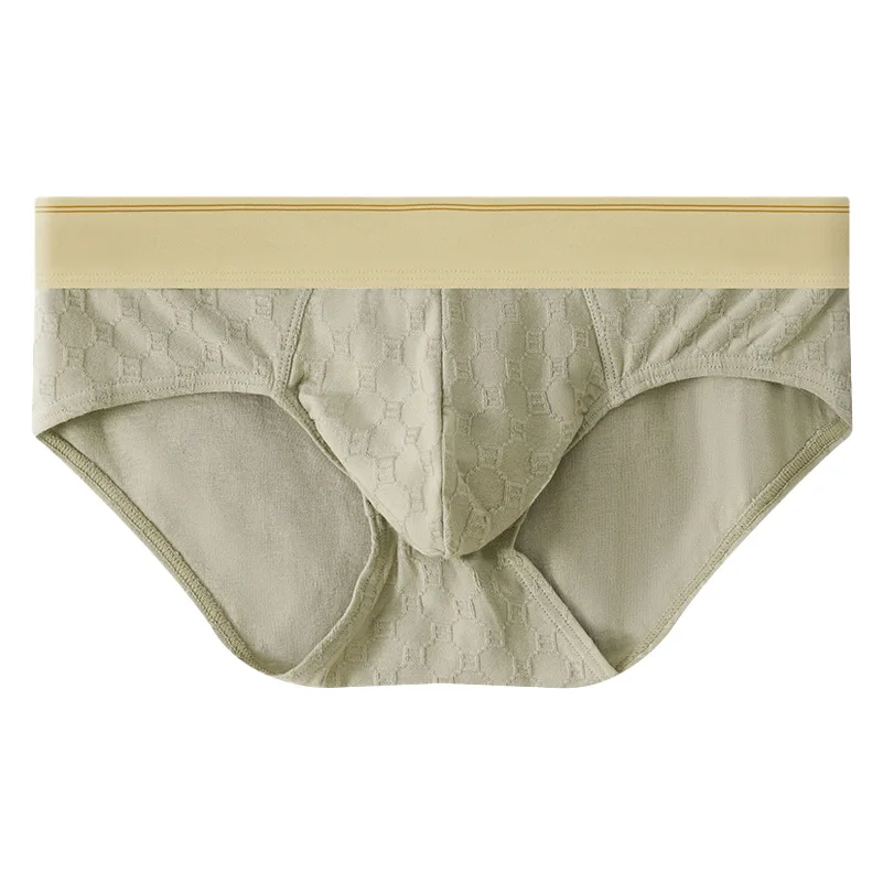 Men Jacquard Cotton Briefs Wide Contrast Waistband Loose Fit Breathable U Convex Pouch Soft Sport Daily Male Triangle Underwear
Men Jacquard Cotton Briefs Wide Contrast Waistband Loose Fit Breathable U Convex Pouch Soft Sport Daily Male Triangle Underwear