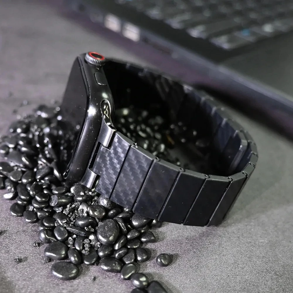 Carbon Fiber Strap For Apple Watch Band 40mm 45mm 41mm 44mm 42mm Magnetic attraction Bracelet iWatch Series 3 5 6 SE 7 8 ultra
Carbon Fiber Strap For Apple Watch Band 40mm 45mm 41mm 44mm 42mm Magnetic attraction Bracelet iWatch Series 3 5 6 SE 7 8 ultra